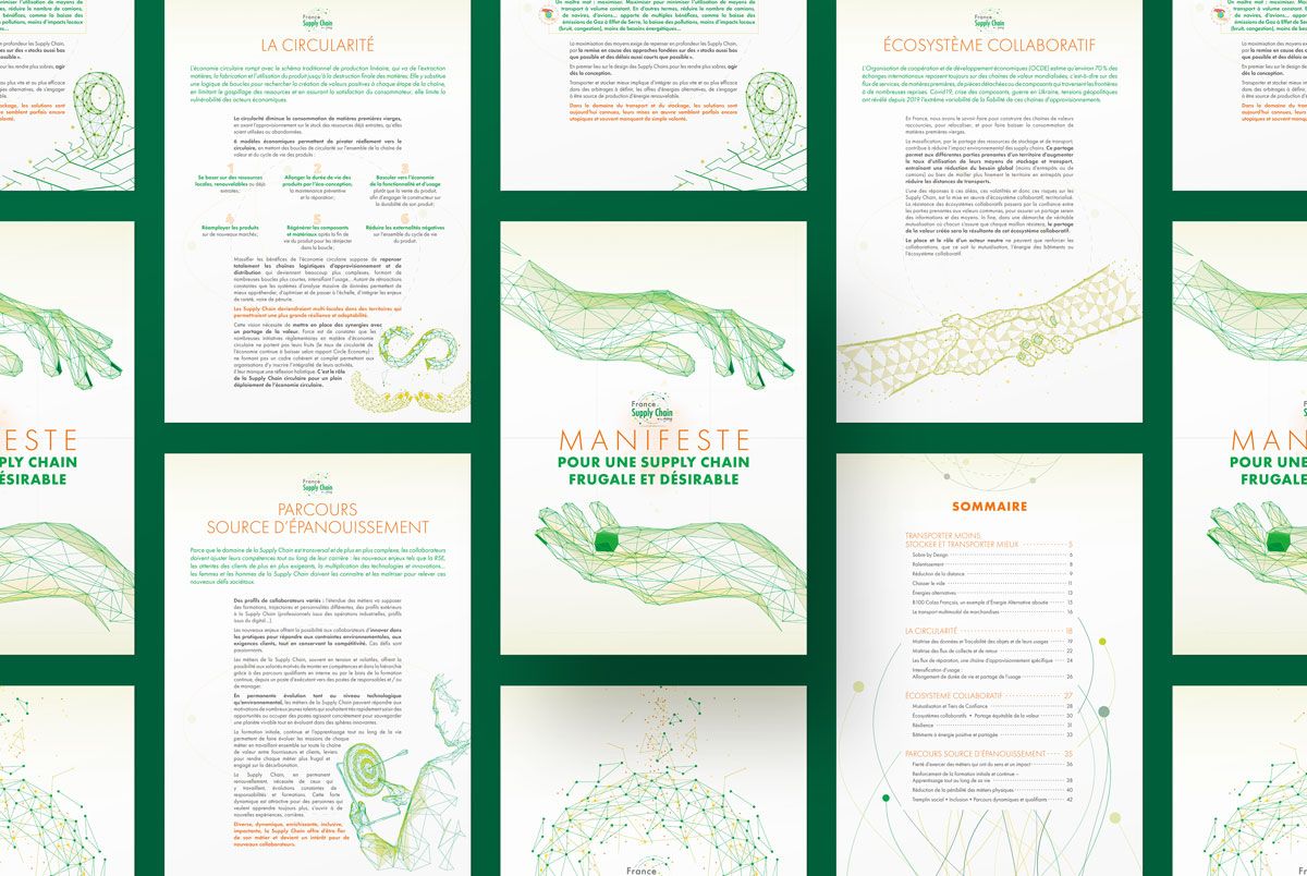 Fiches pratiques extraites du manifeste de France Supply Chain