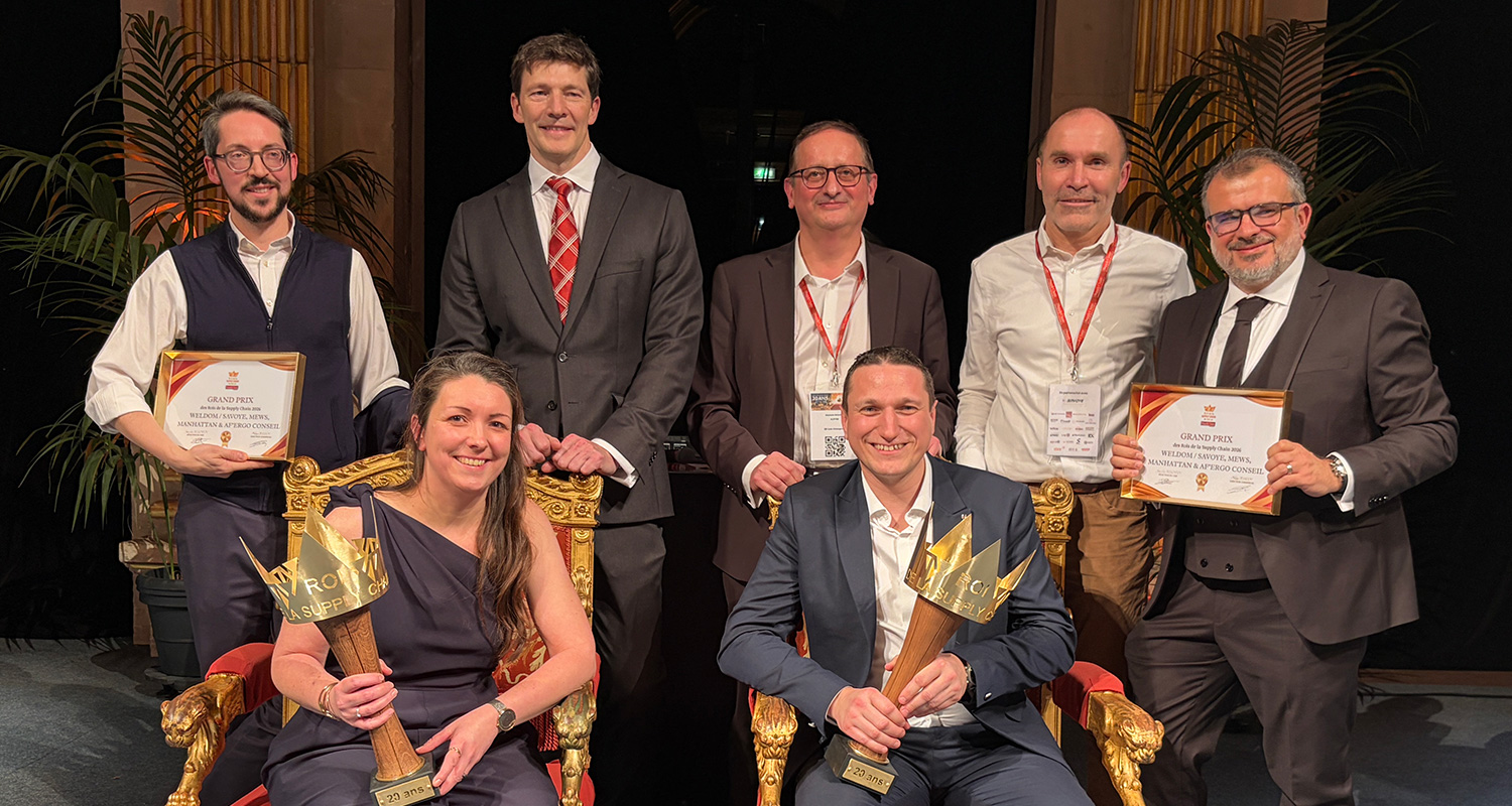 Photo de groupe des lauréats des Rois de la Supply Chain 2026